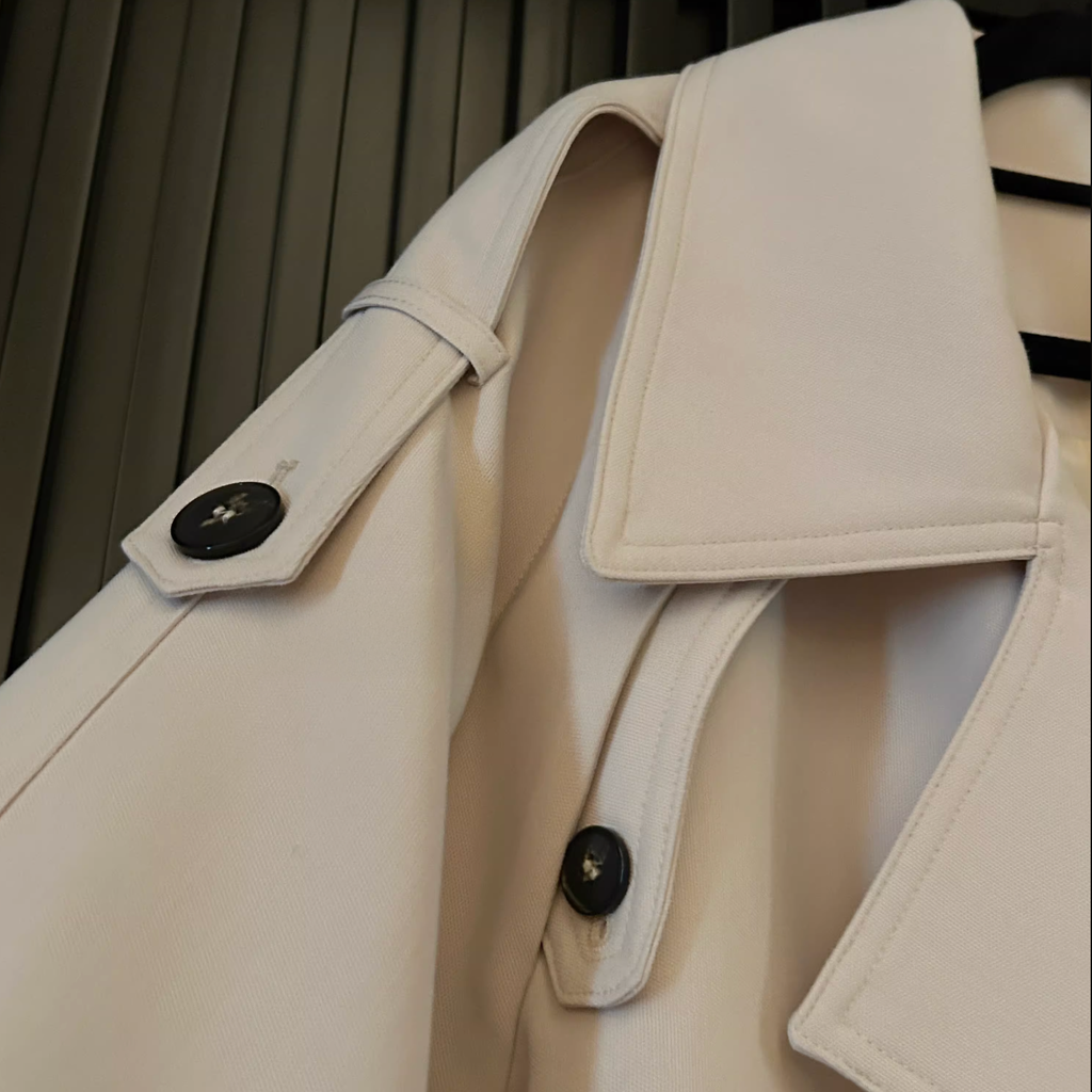 Elegant Lapel Trench Coat エレガントラペル トレンチ コート