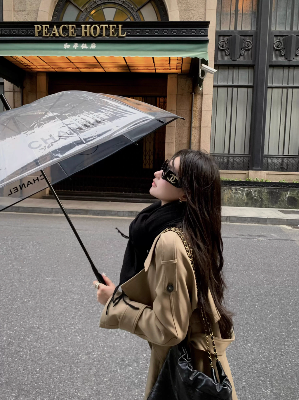 Elegant Lapel Trench Coat エレガントラペル トレンチ コート
