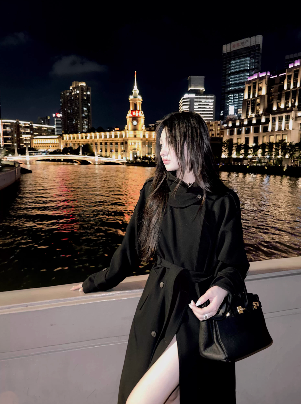 Elegant Lapel Trench Coat エレガントラペル トレンチ コート