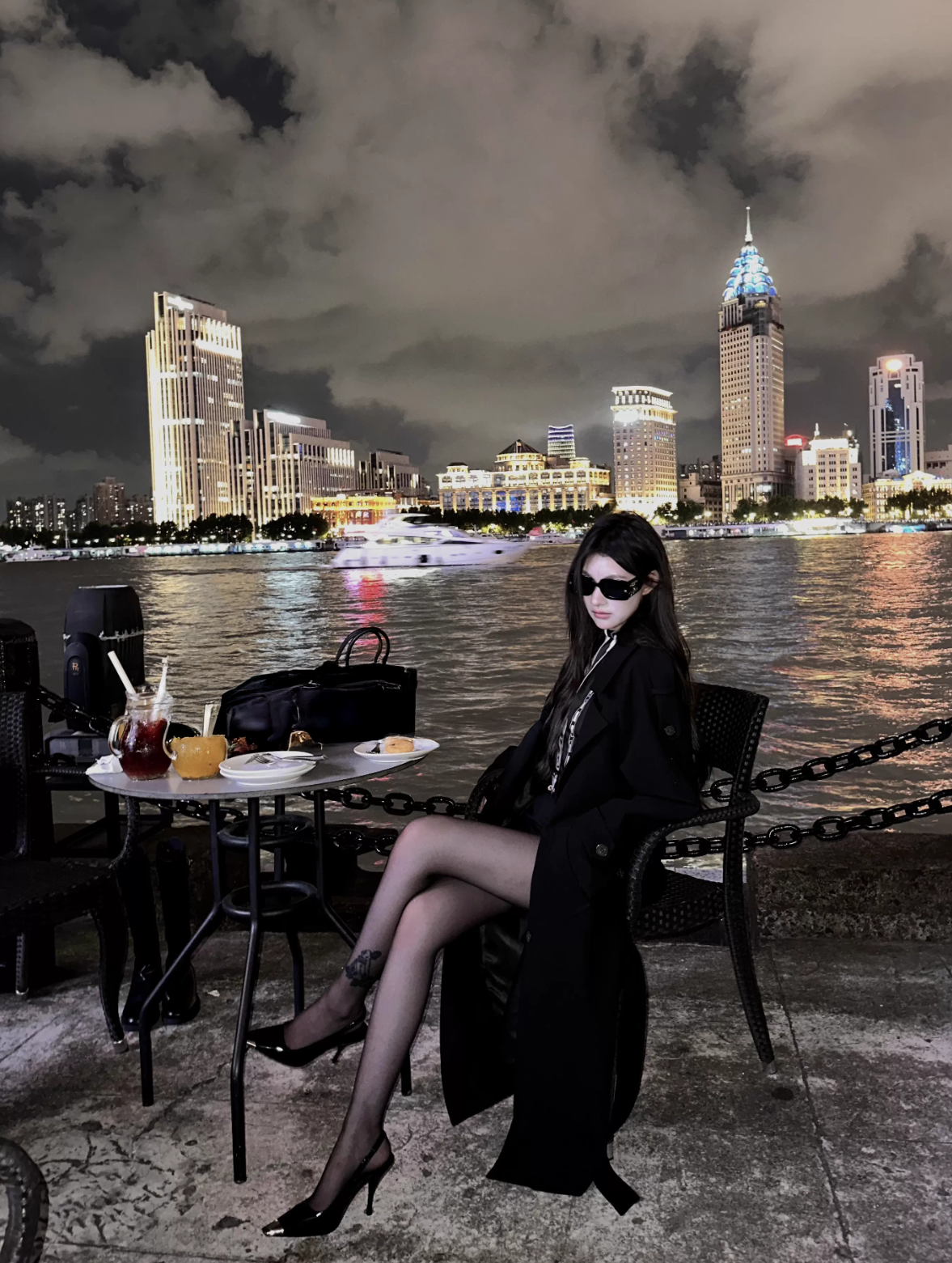 Elegant Lapel Trench Coat エレガントラペル トレンチ コート