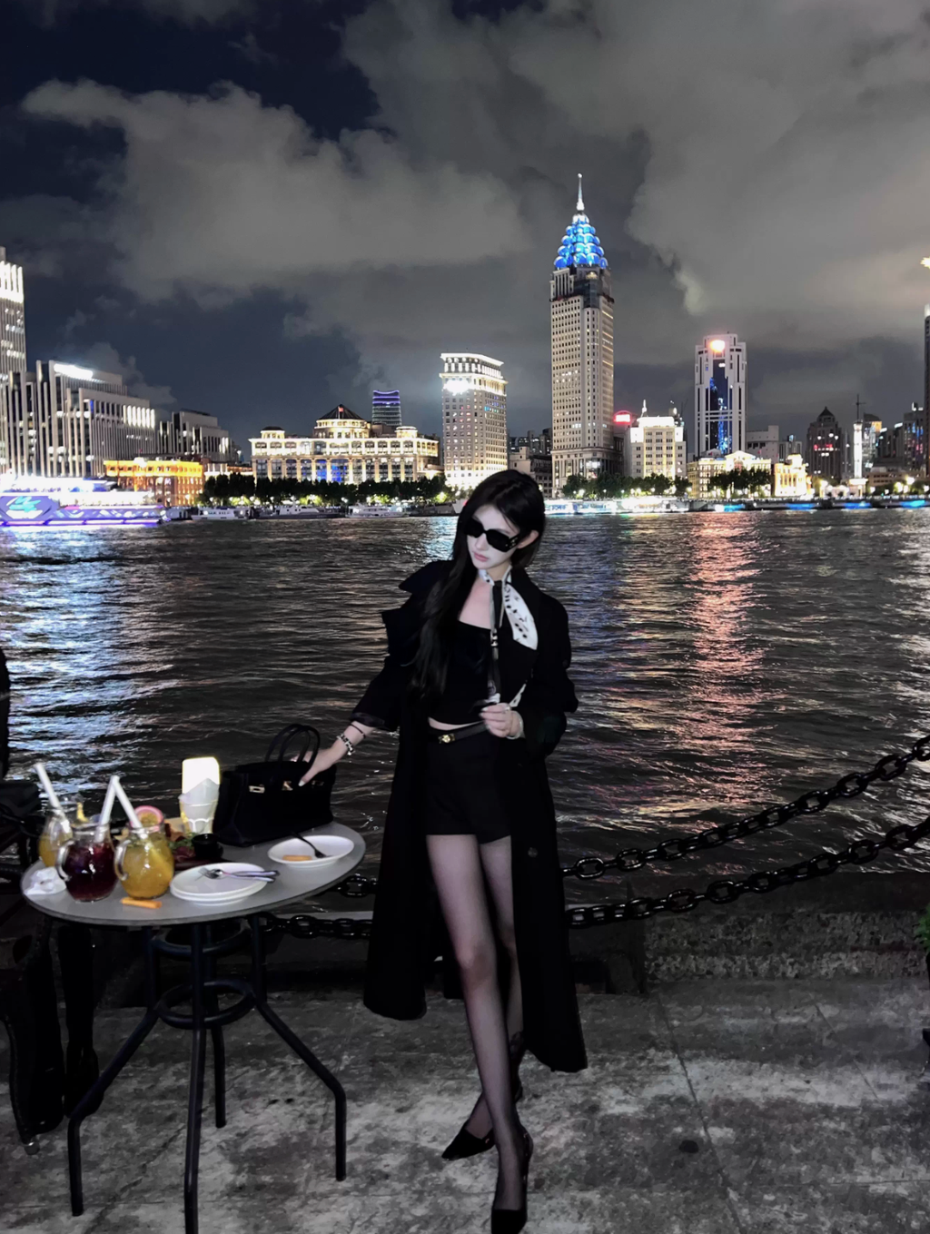 Elegant Lapel Trench Coat エレガントラペル トレンチ コート
