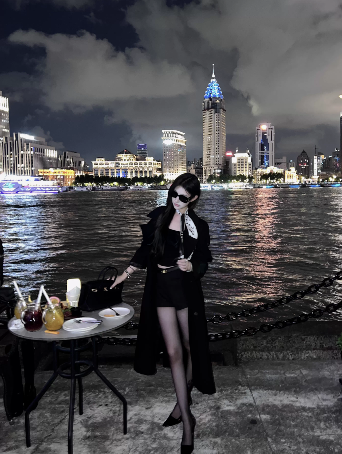 Elegant Lapel Trench Coat エレガントラペル トレンチ コート