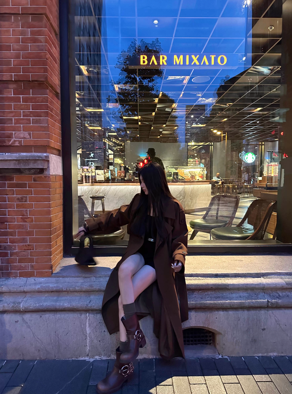 Elegant Lapel Trench Coat エレガントラペル トレンチ コート