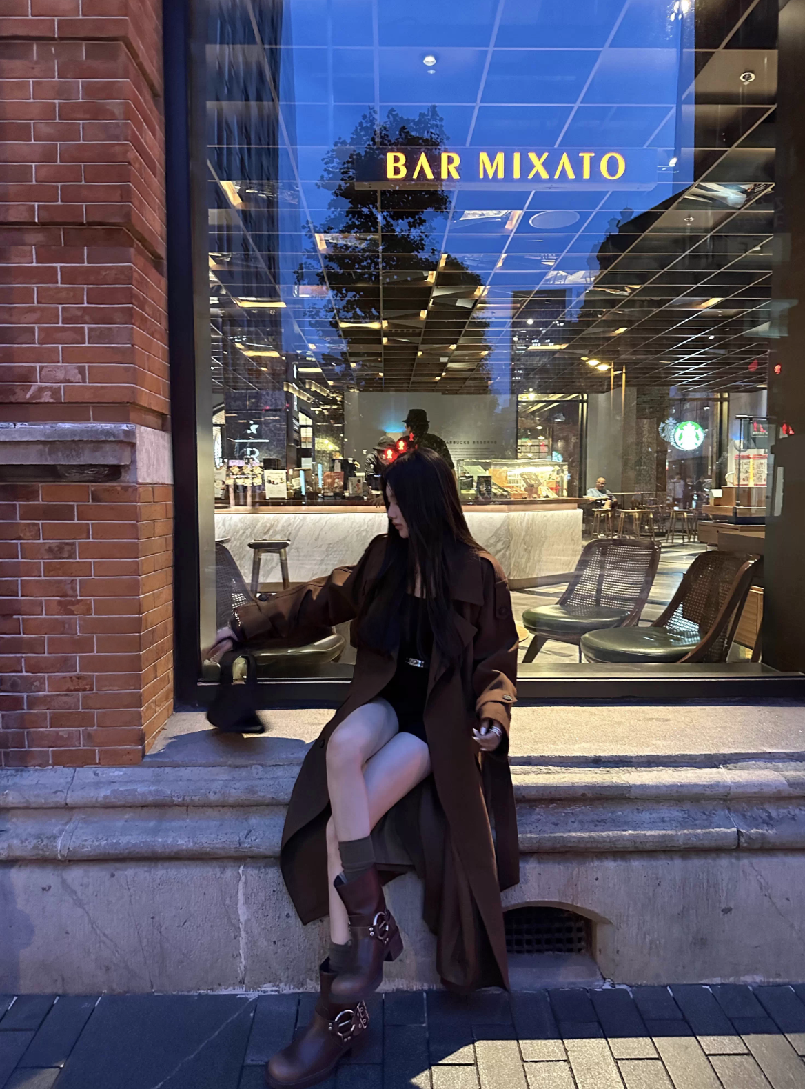 Elegant Lapel Trench Coat エレガントラペル トレンチ コート