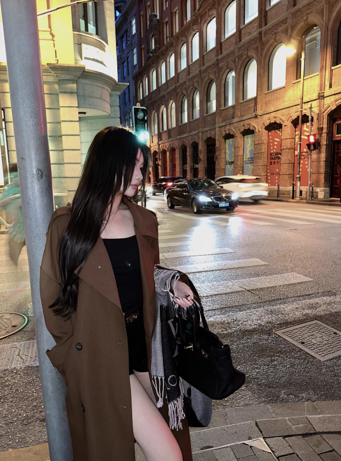 Elegant Lapel Trench Coat エレガントラペル トレンチ コート