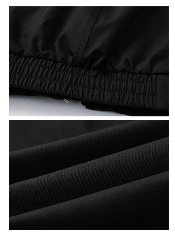 Double Zipper Laceup Blouson Jacket ダブルジッパー レースアップ ブルゾンジャケット