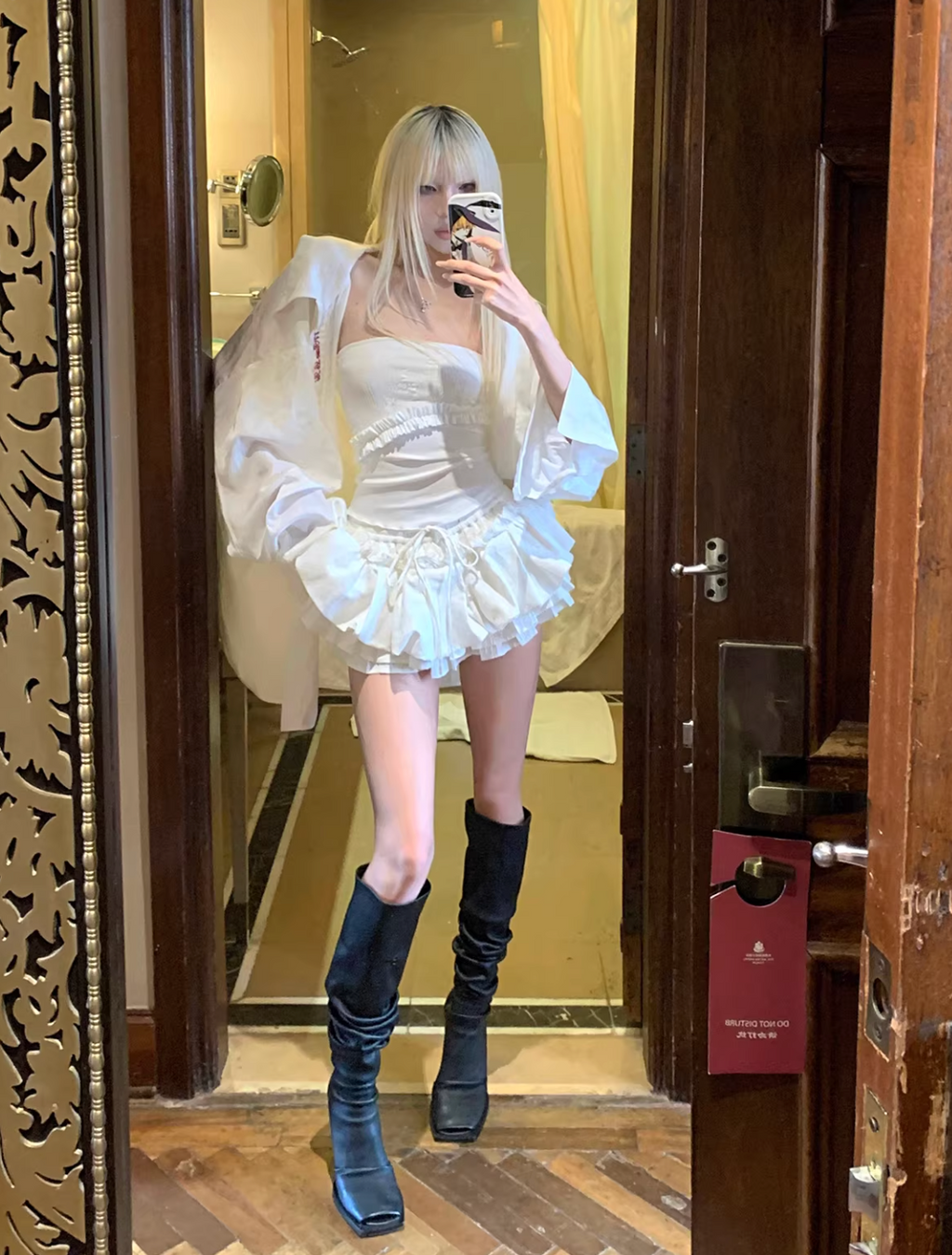 Rayered Skirt Shorts レイヤード スカート ショーツ
