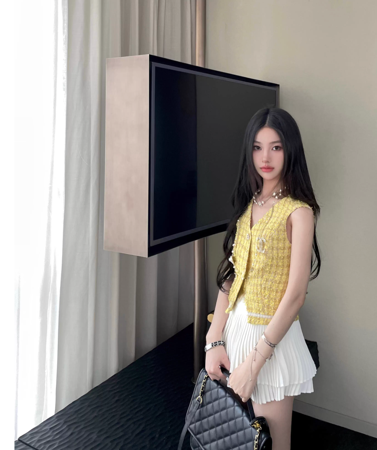 Tweed Short Vest ツイード ショート ベスト