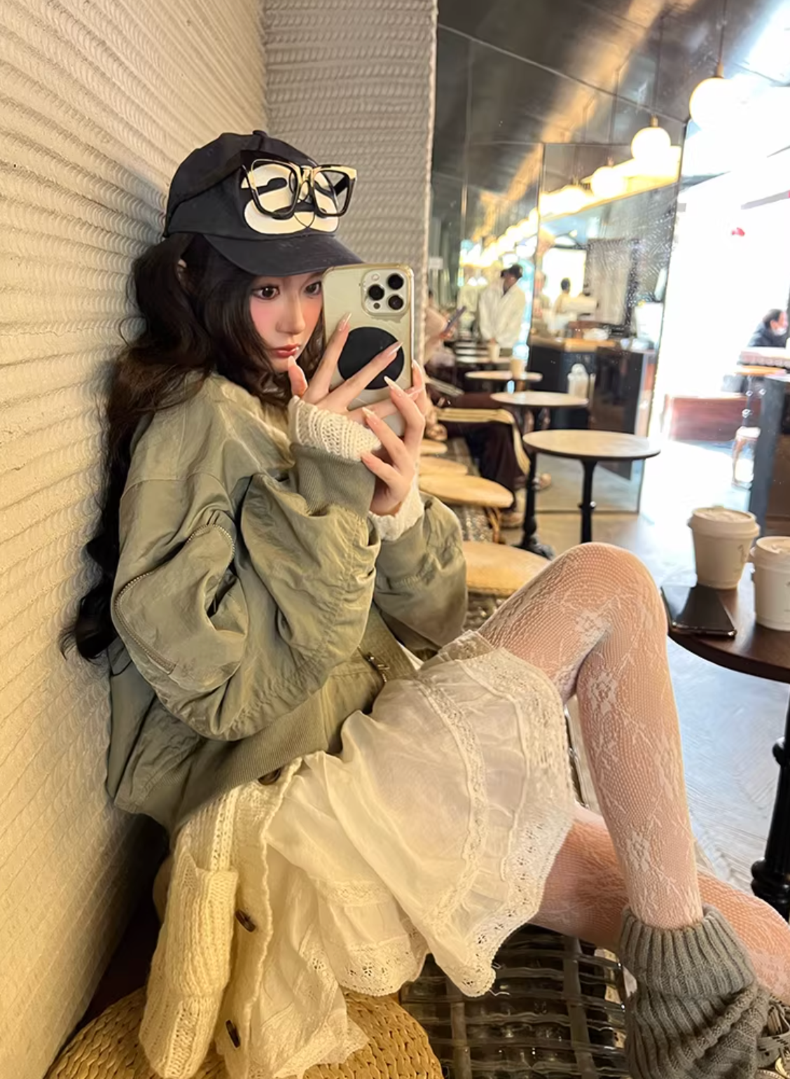 Asymmetry A line Skirt アシンメトリー Aラインスカート