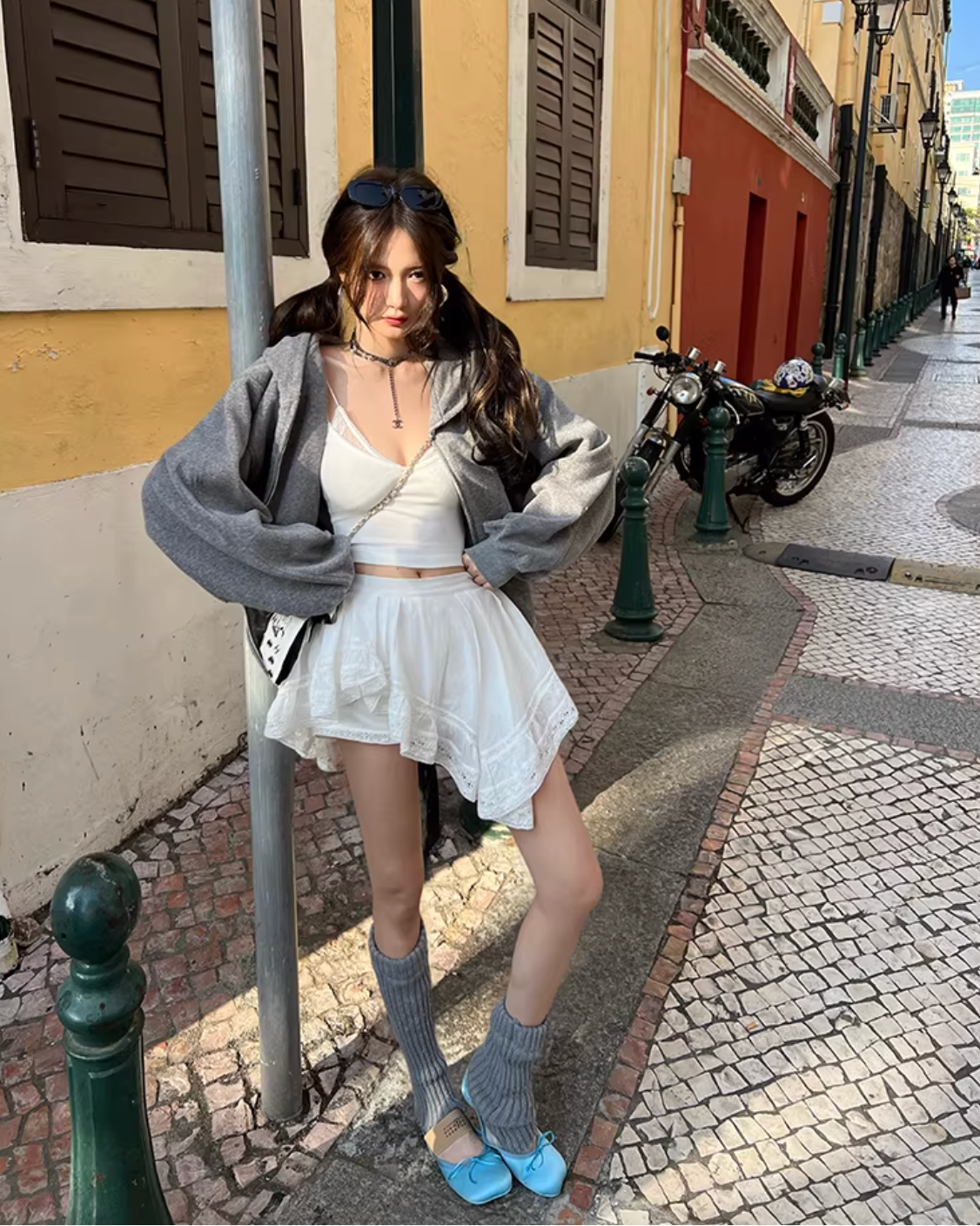 Asymmetry A line Skirt アシンメトリー Aラインスカート