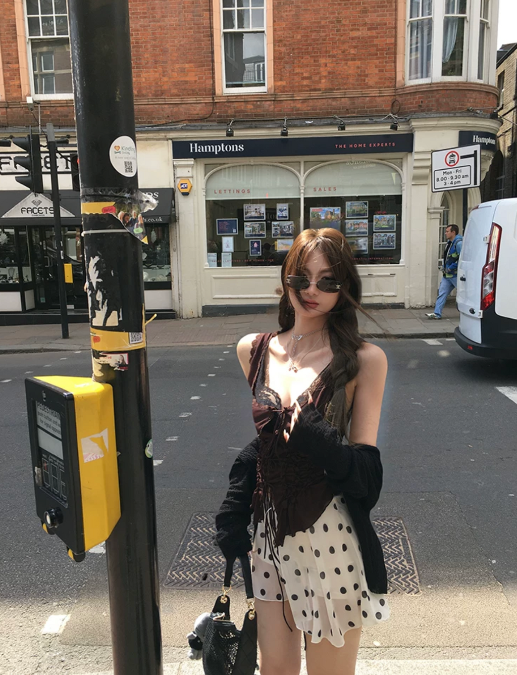Lace Ribbon Cami レース リボン キャミ