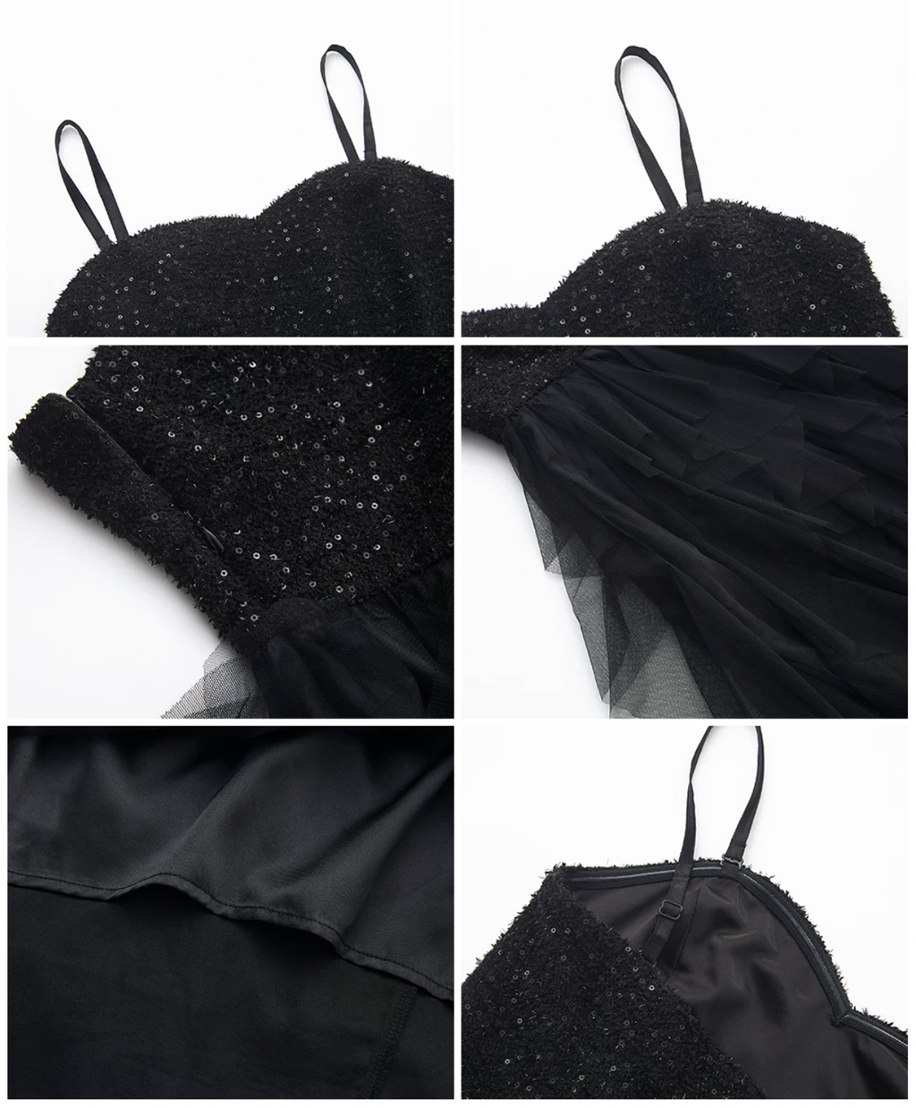 Shine Tweed Tule Dress シャイン ツイード チュール ドレス