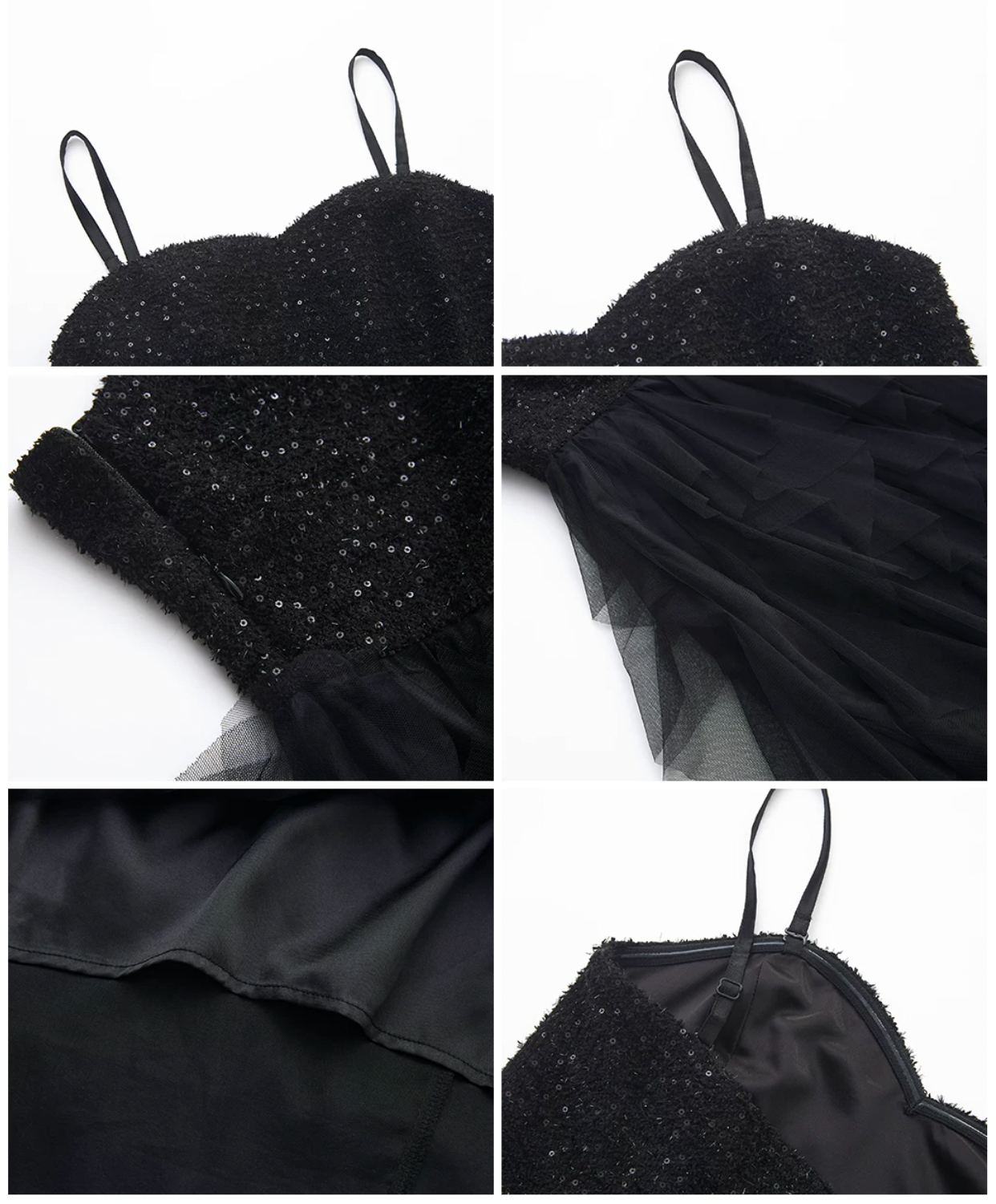 Shine Tweed Tule Dress シャイン ツイード チュール ドレス