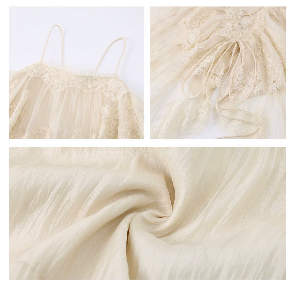 Tiered Lace Cami ティアード レースキャミ