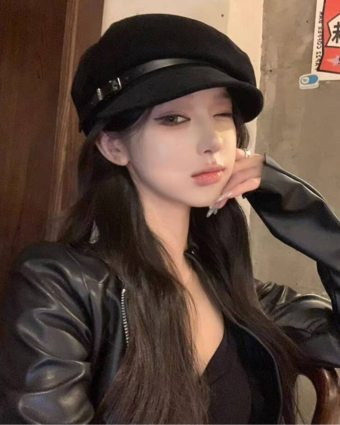 Belt Casquette ベルト付きキャスケット