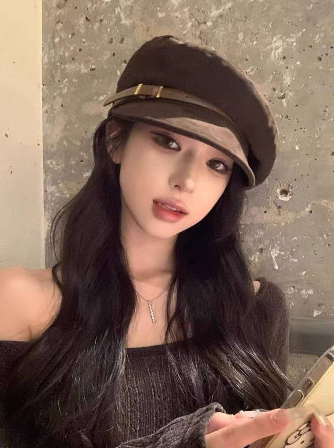 Belt Casquette ベルト付きキャスケット