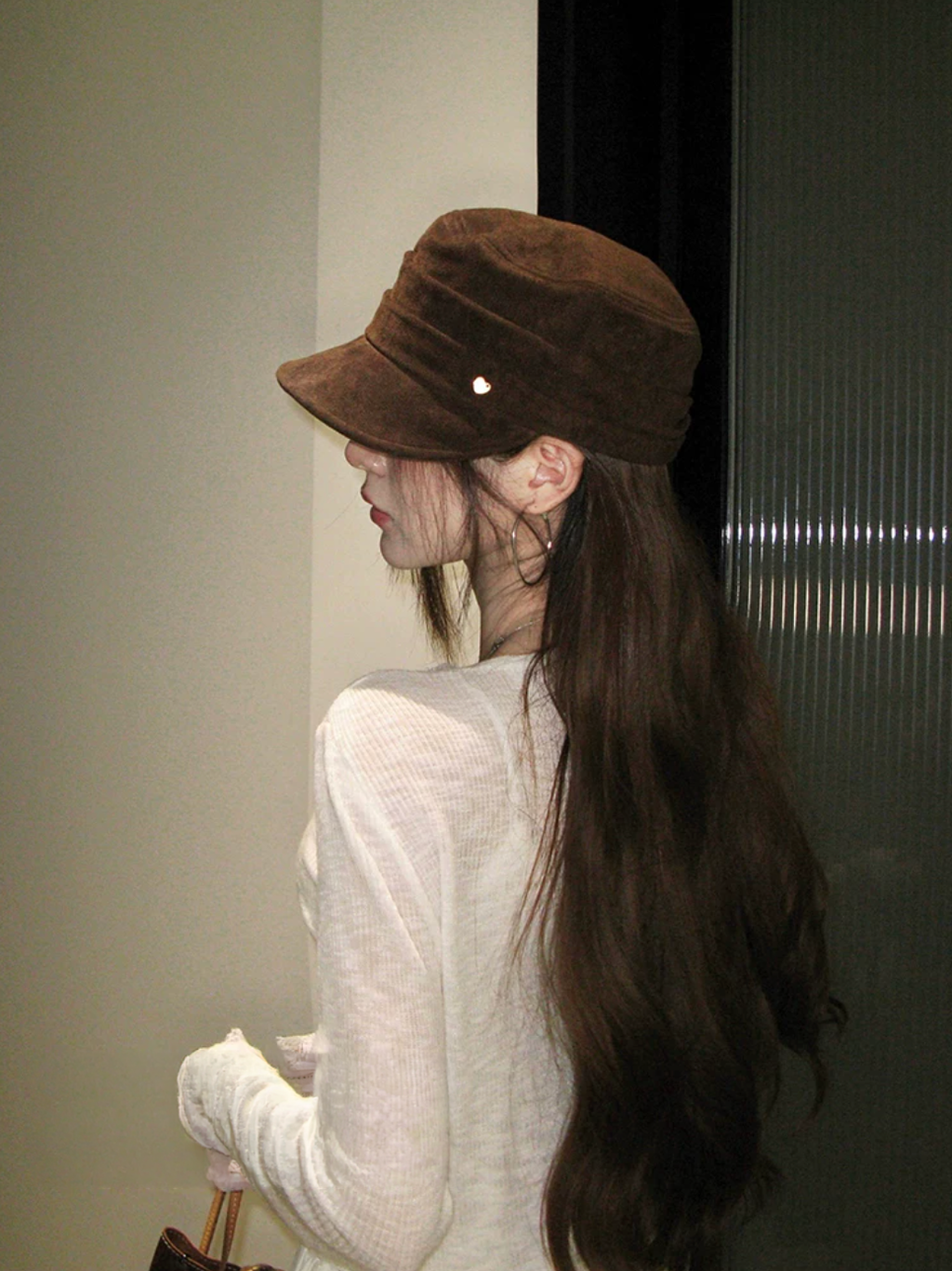 Rayered heart logo work cap レイヤードハートロゴワークキャップ