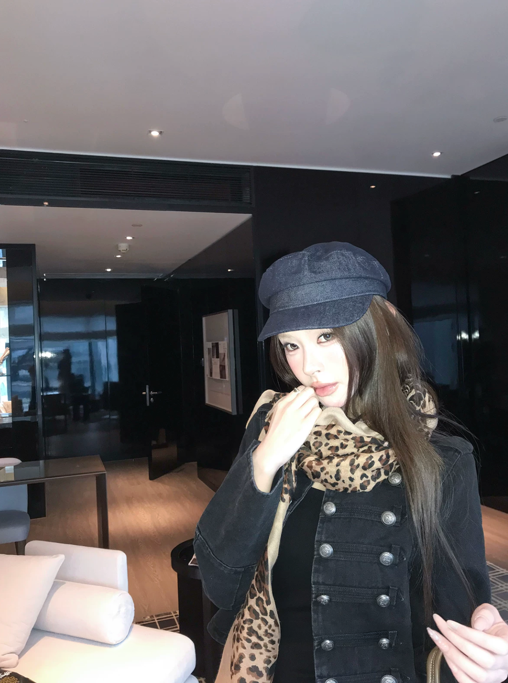Denim bottan jacket デニムボタンジャケット