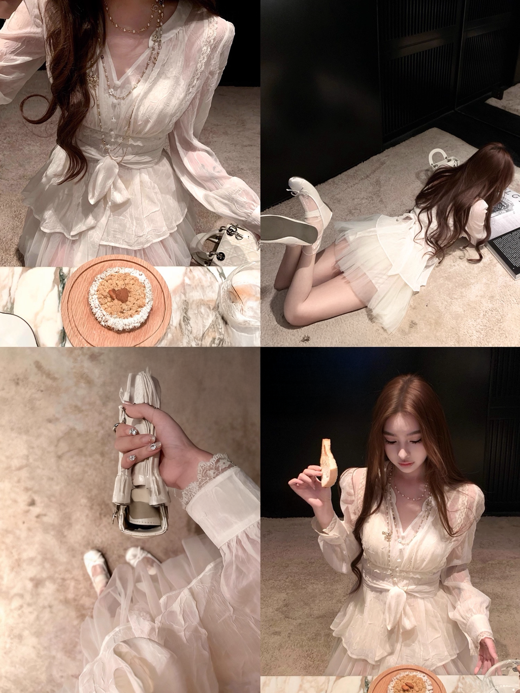 Sheer Lace blouse シアー レース ブラウス