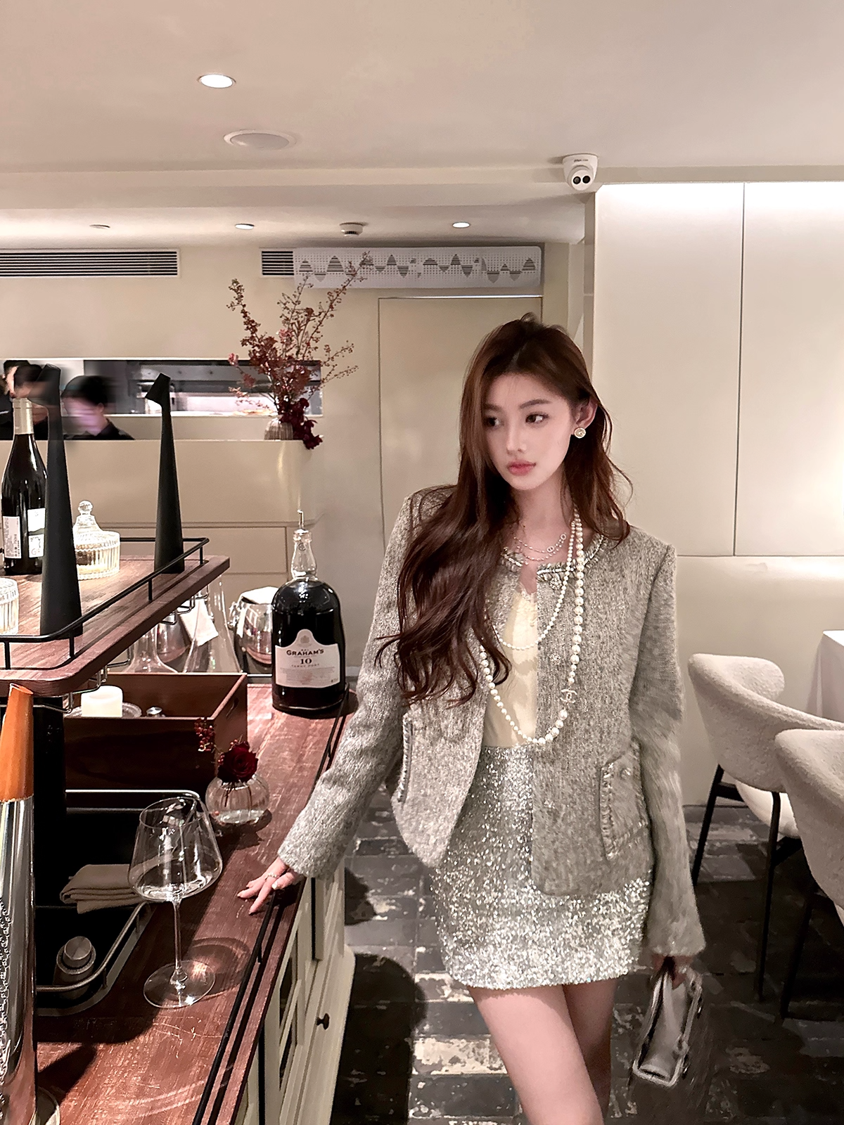 Grey Shiny Jacket グレー シャイニー ジャケット