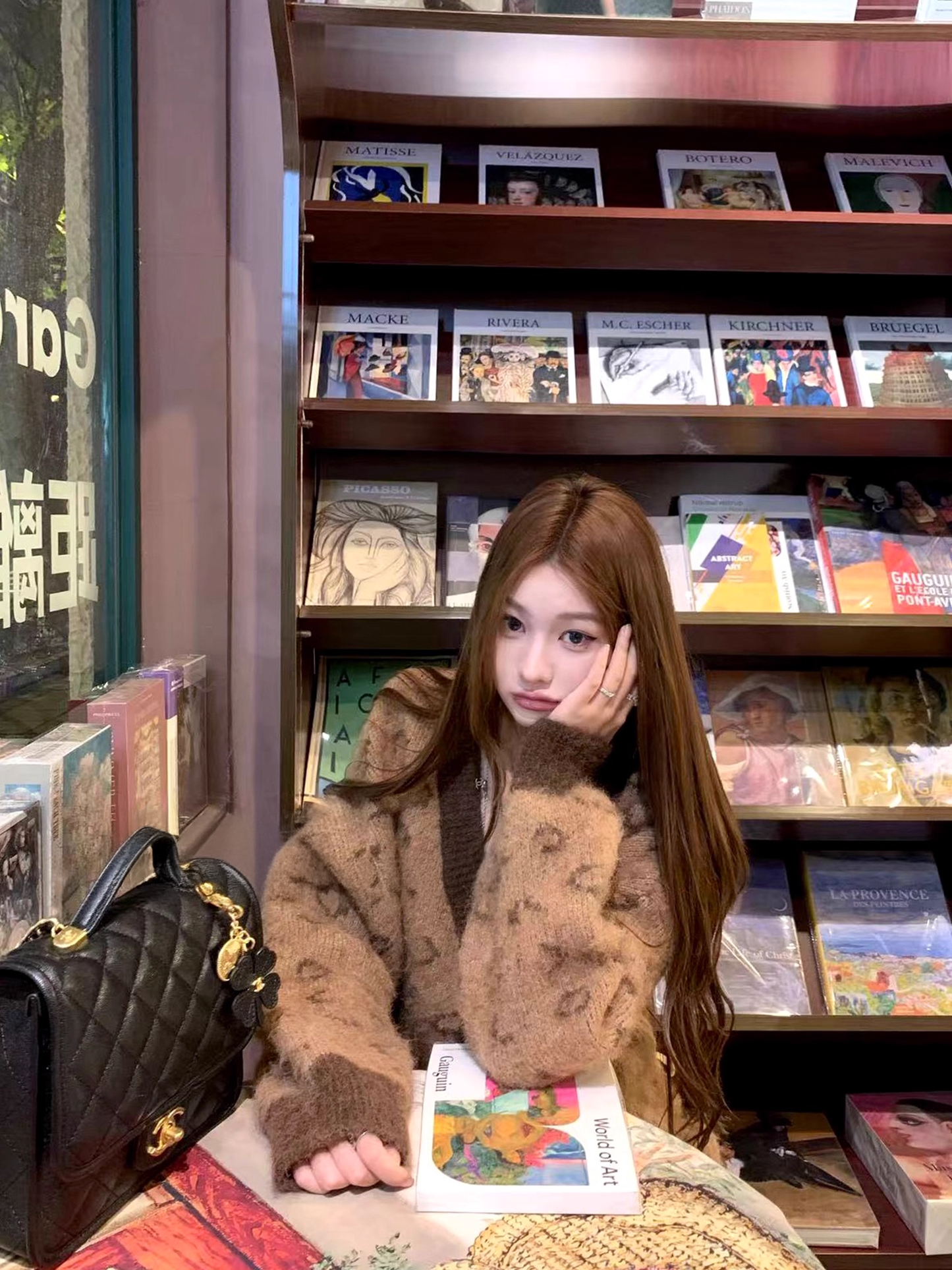 Leopard Knit cardigan レオパード ニットカーディガン