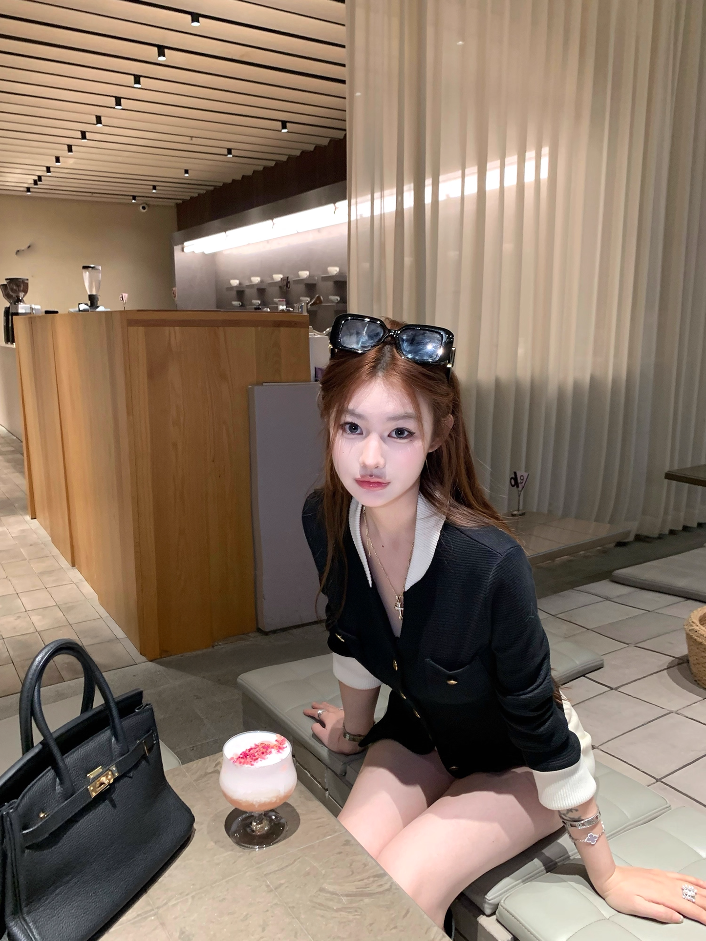 collared jacket 襟付きジャケット