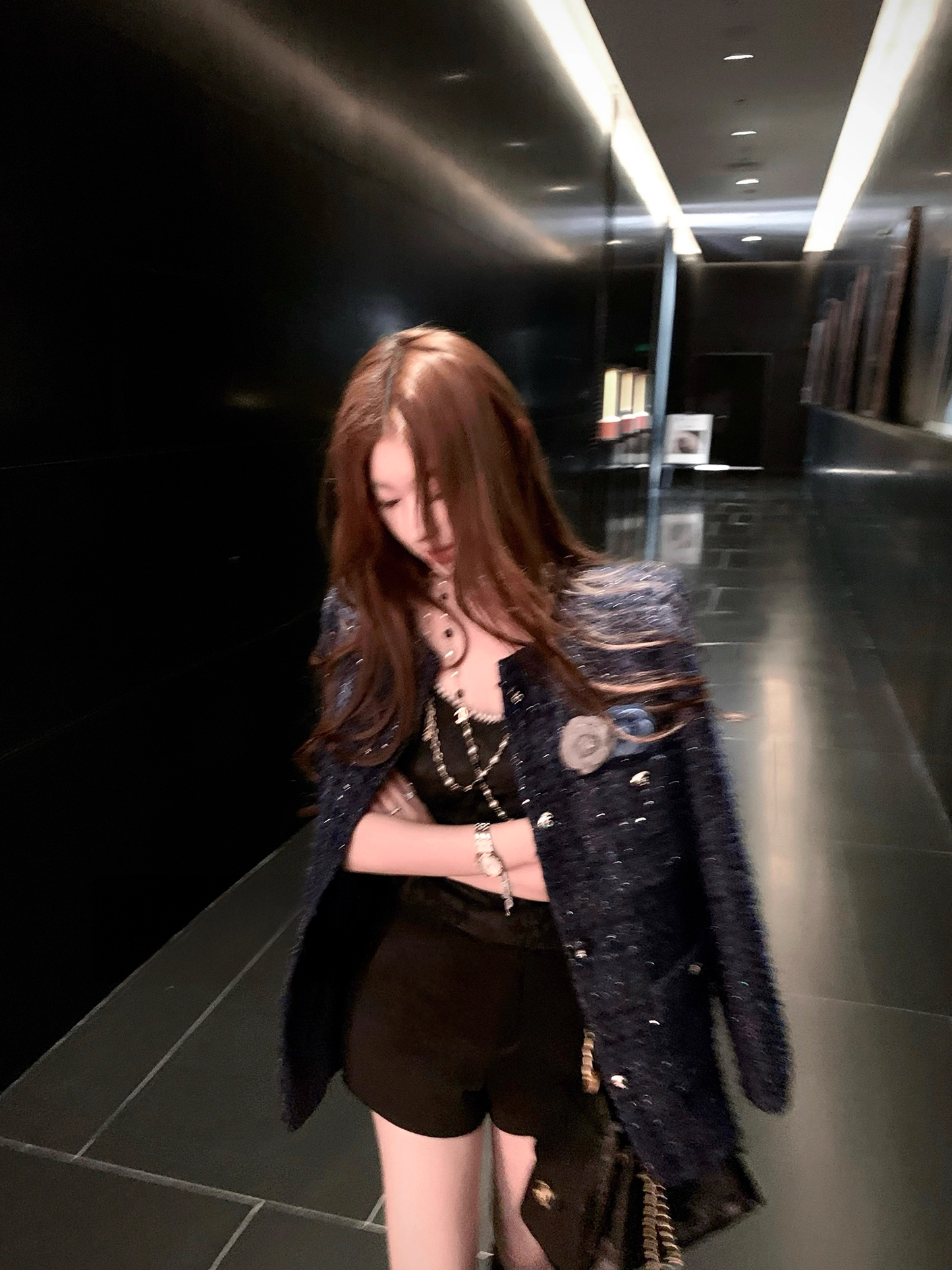 Tweed Navy Jacket ツイード ネイビー ジャケット