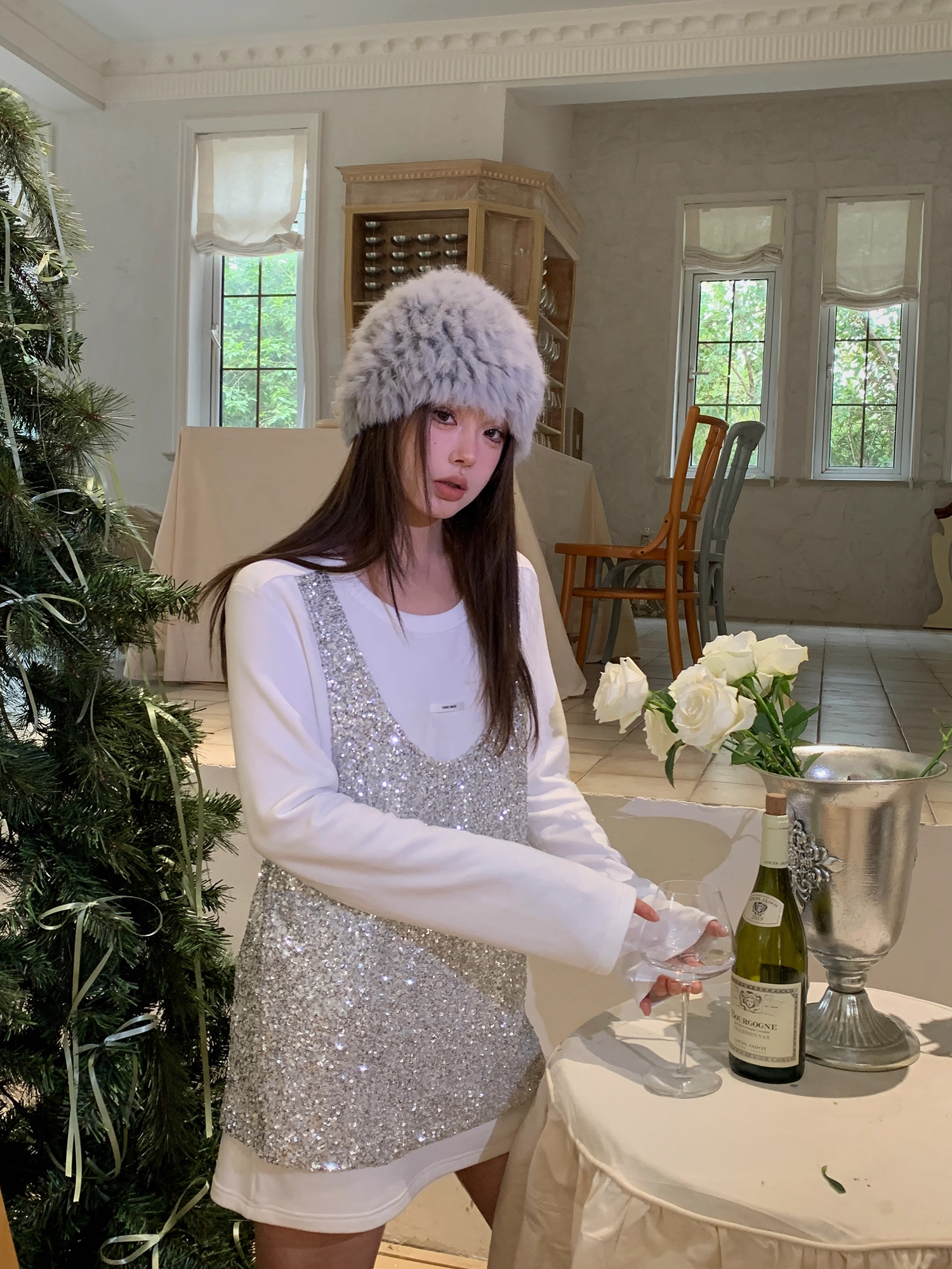 Shiney Dress シャイニー ワンピース