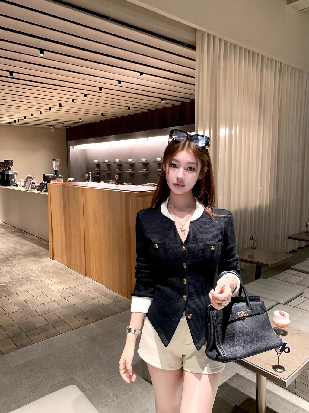 collared jacket 襟付きジャケット