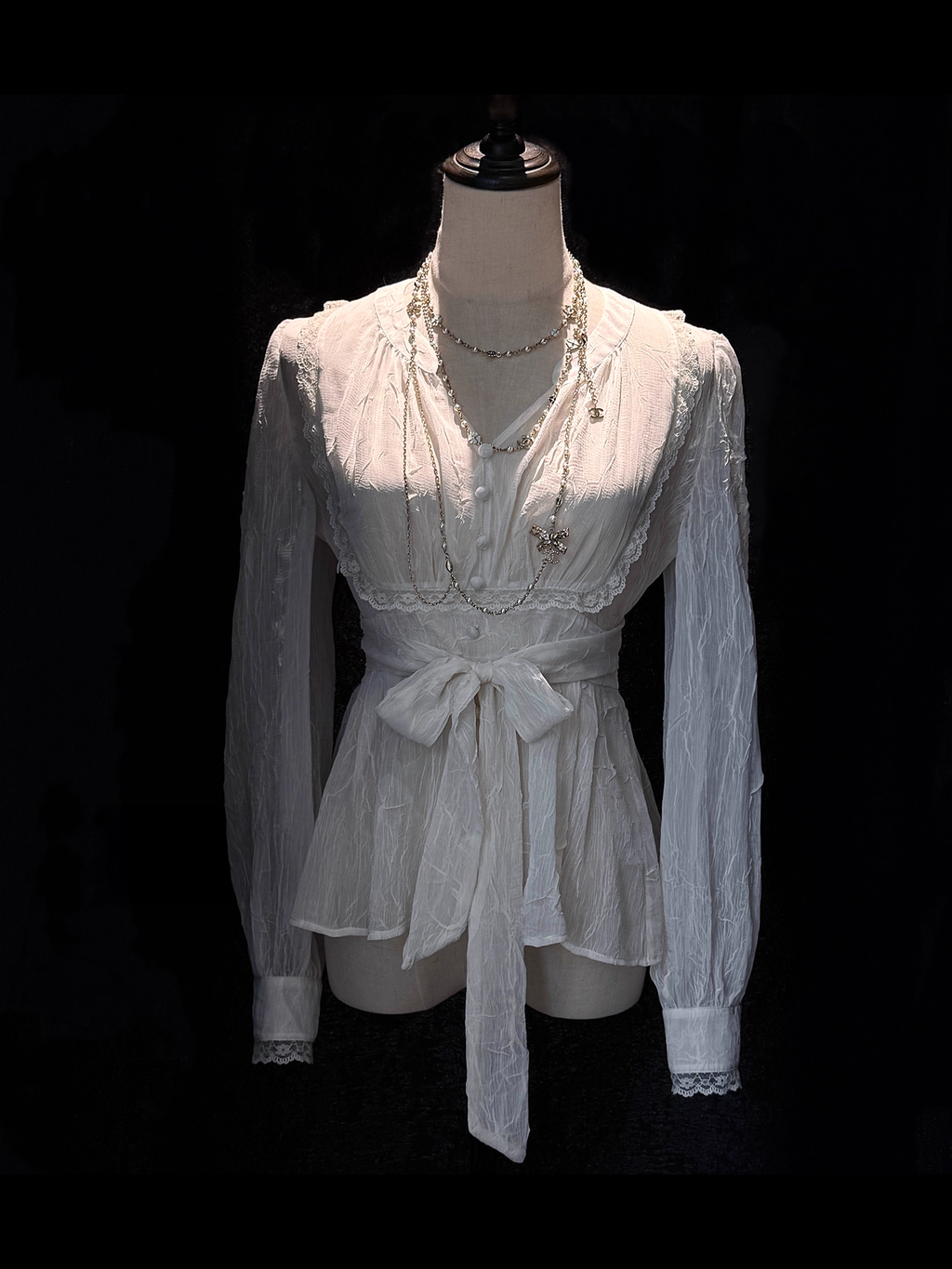 Sheer Lace blouse シアー レース ブラウス