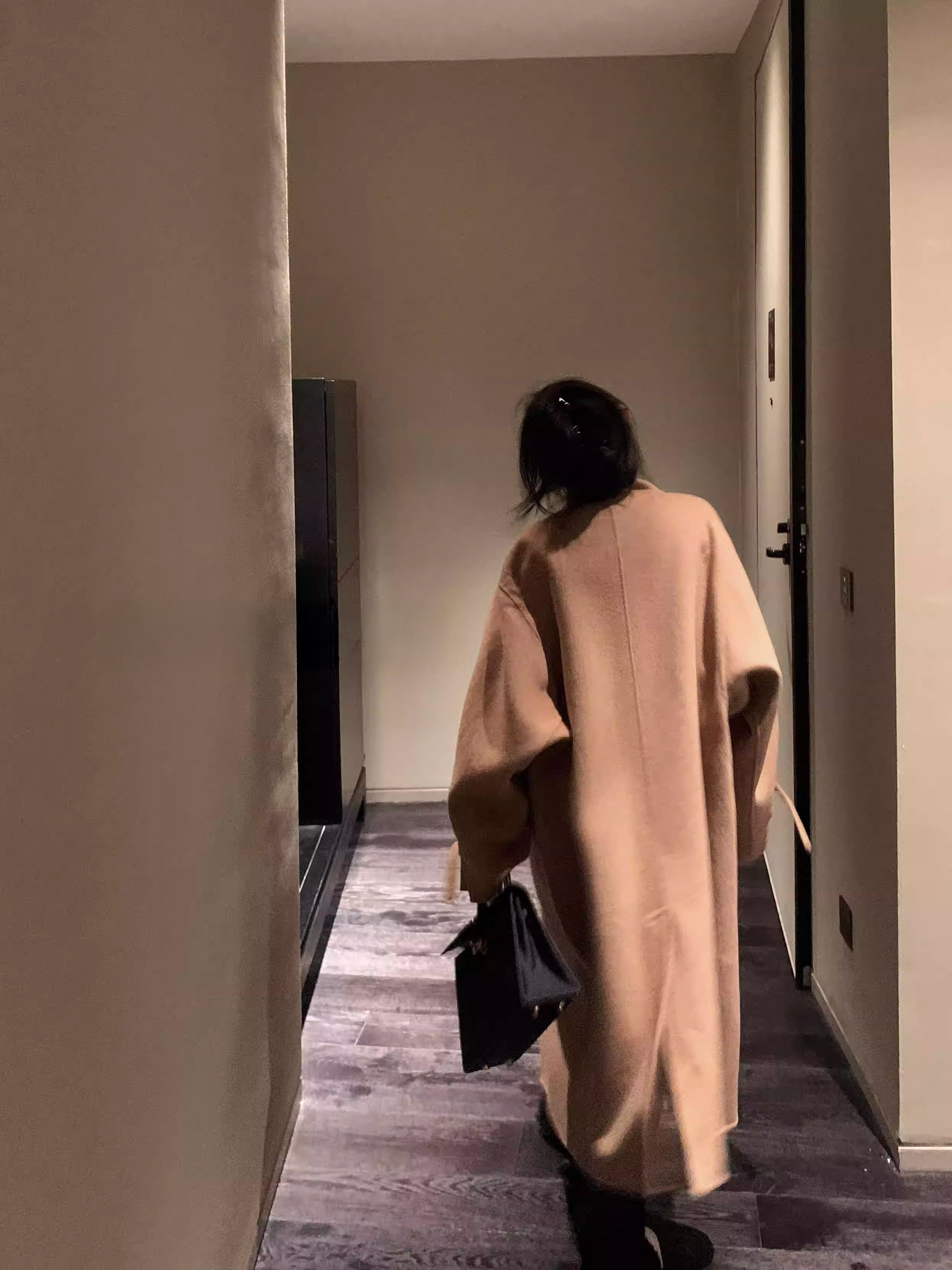 Wool Camel Over Long Coat ウール キャメル オーバーコート