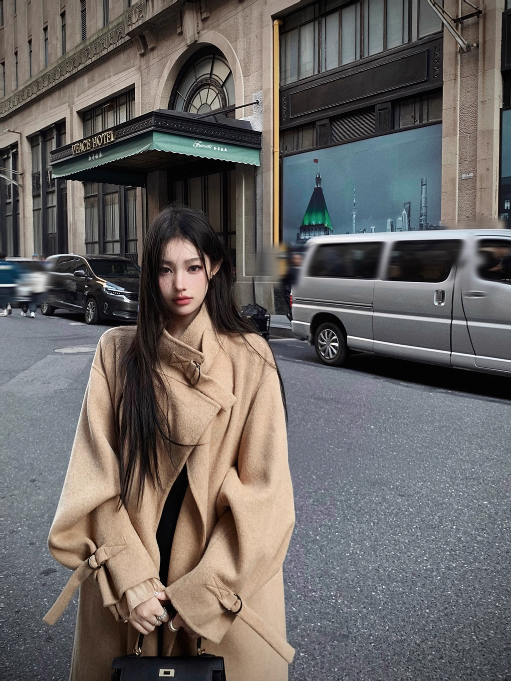 Wool Camel Over Long Coat ウール キャメル オーバーコート