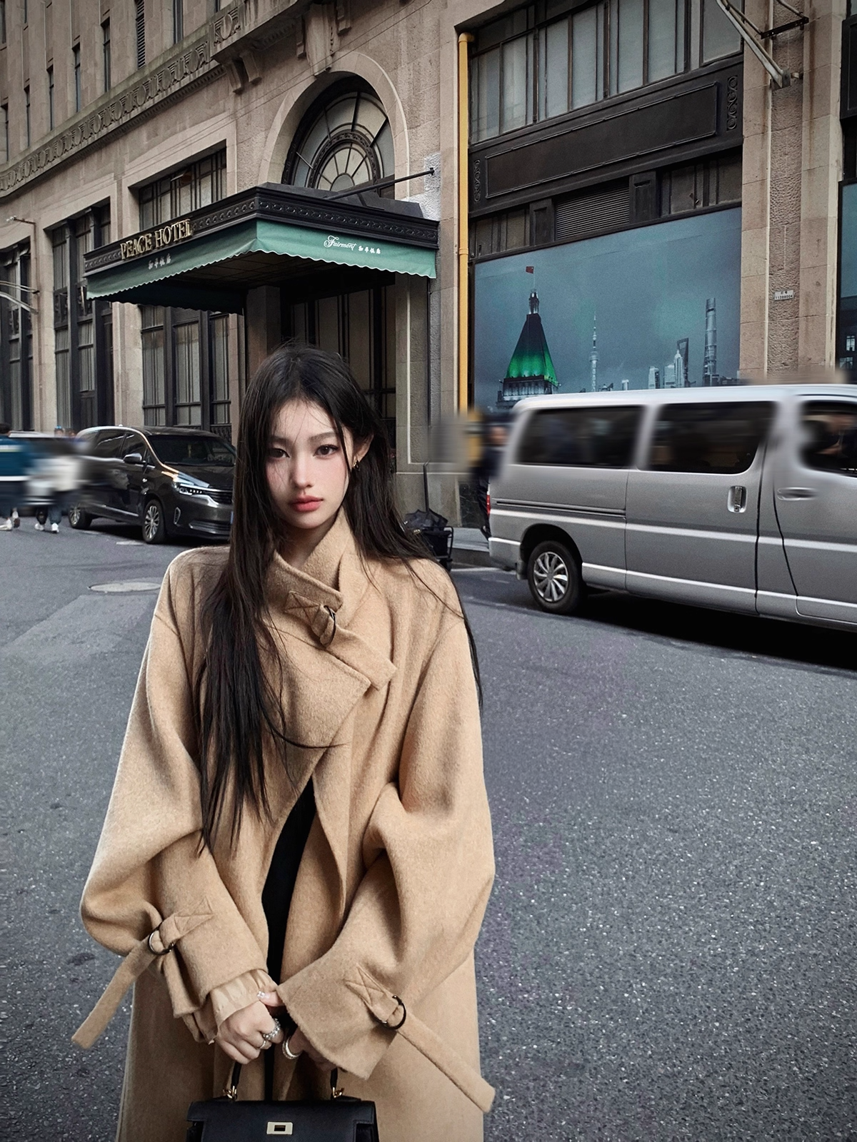 Wool Camel Over Long Coat ウール キャメル オーバーコート