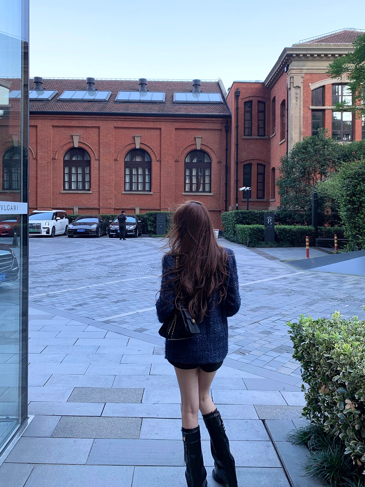 Tweed Navy Jacket ツイード ネイビー ジャケット