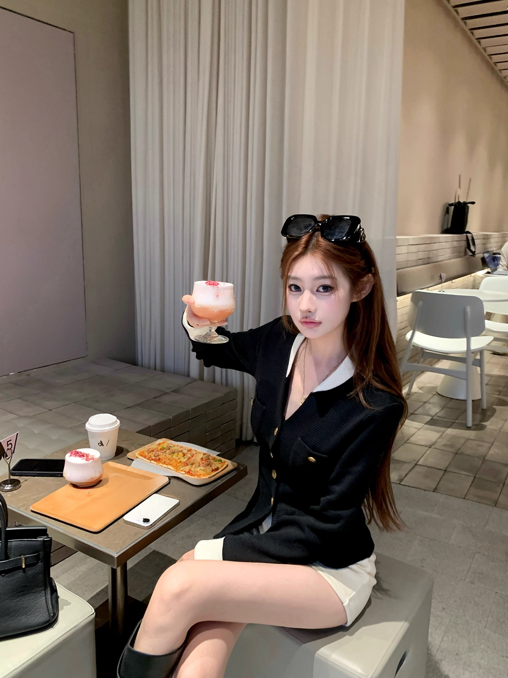 collared jacket 襟付きジャケット