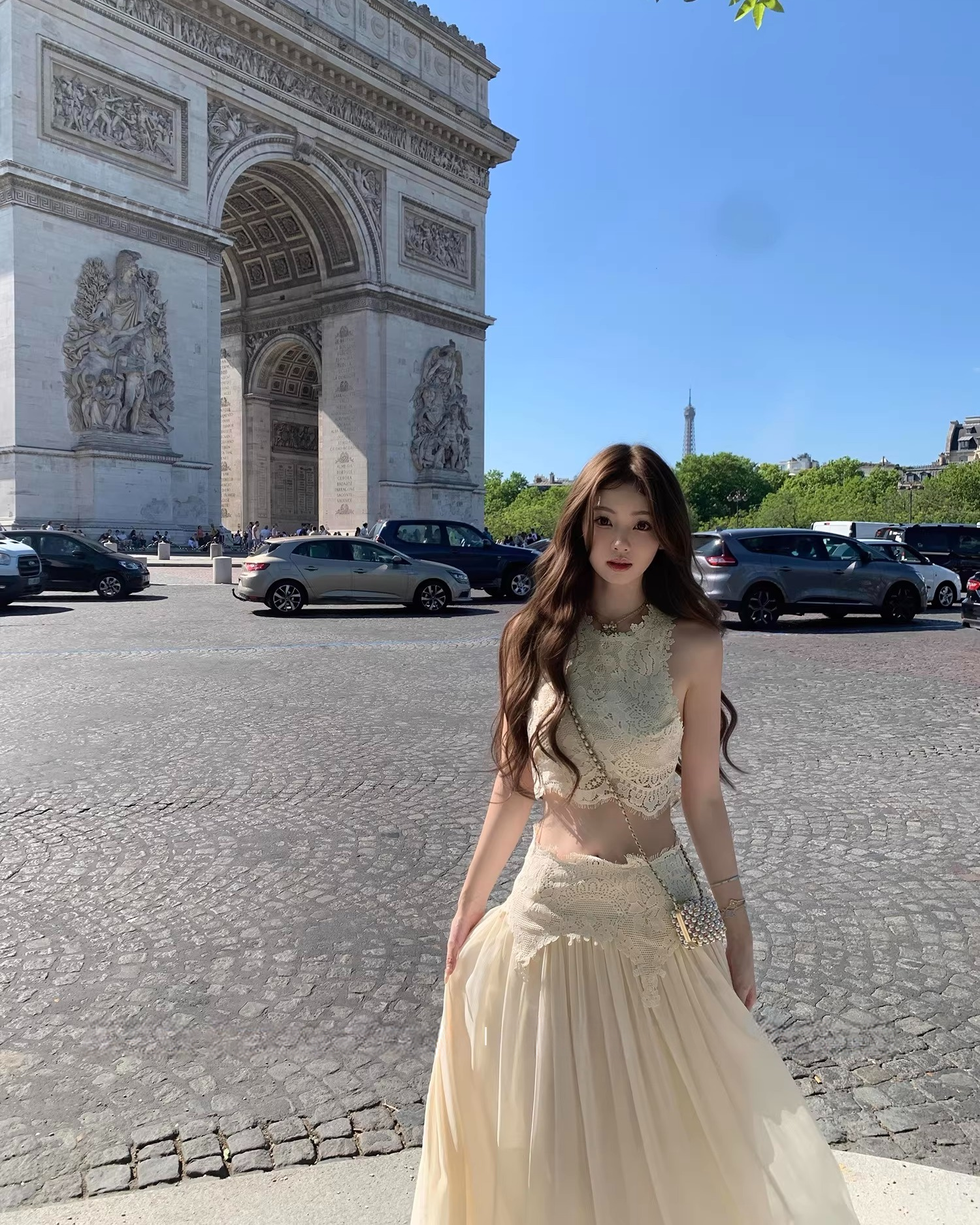 Garden Lace Top Skirt ガーデンレース トップ スカート