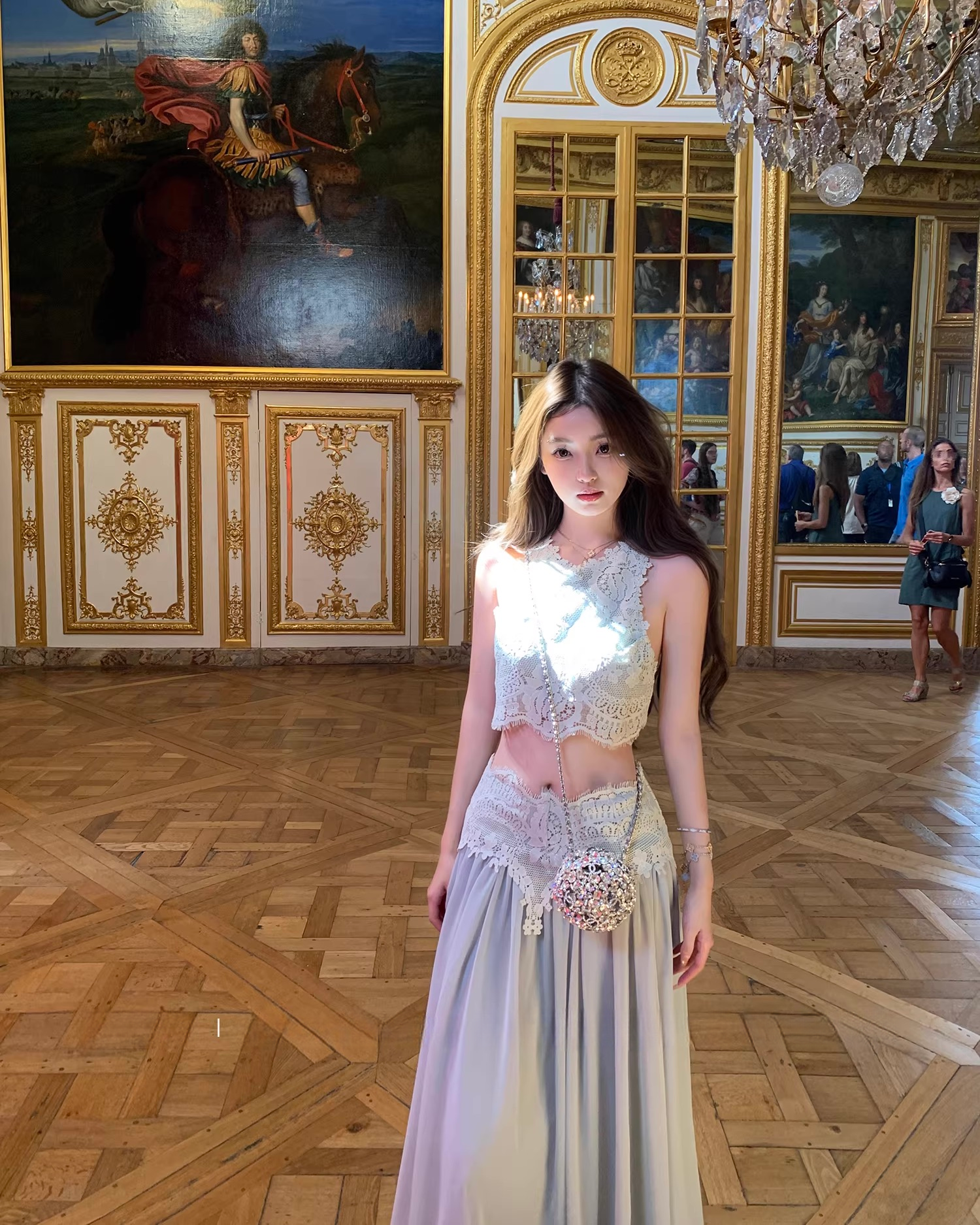 Garden Lace Top Skirt ガーデンレース トップ スカート