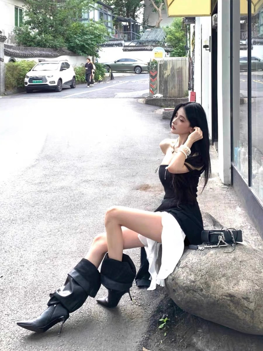 Bare Rayred Dress ベア レイヤード ドレス