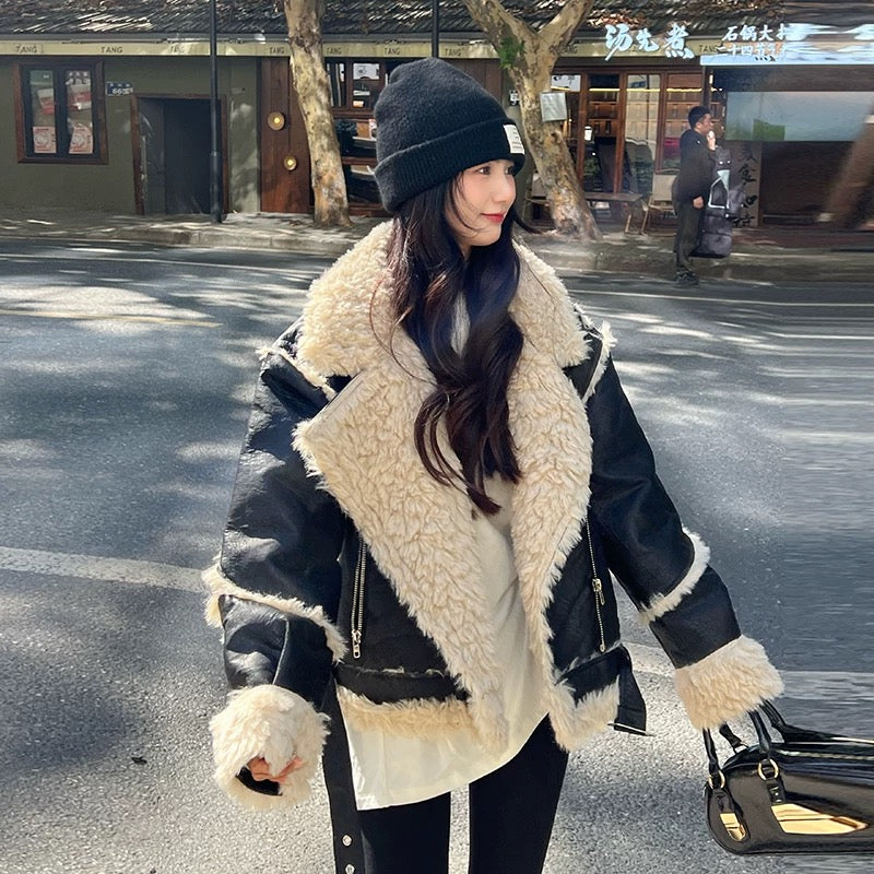 Boa Riders Jacket coat ボア ライダース ジャケット コート