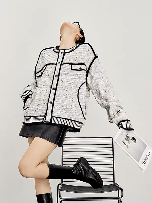 Line Cardigan Jacket ラインカーディガン ジャケット