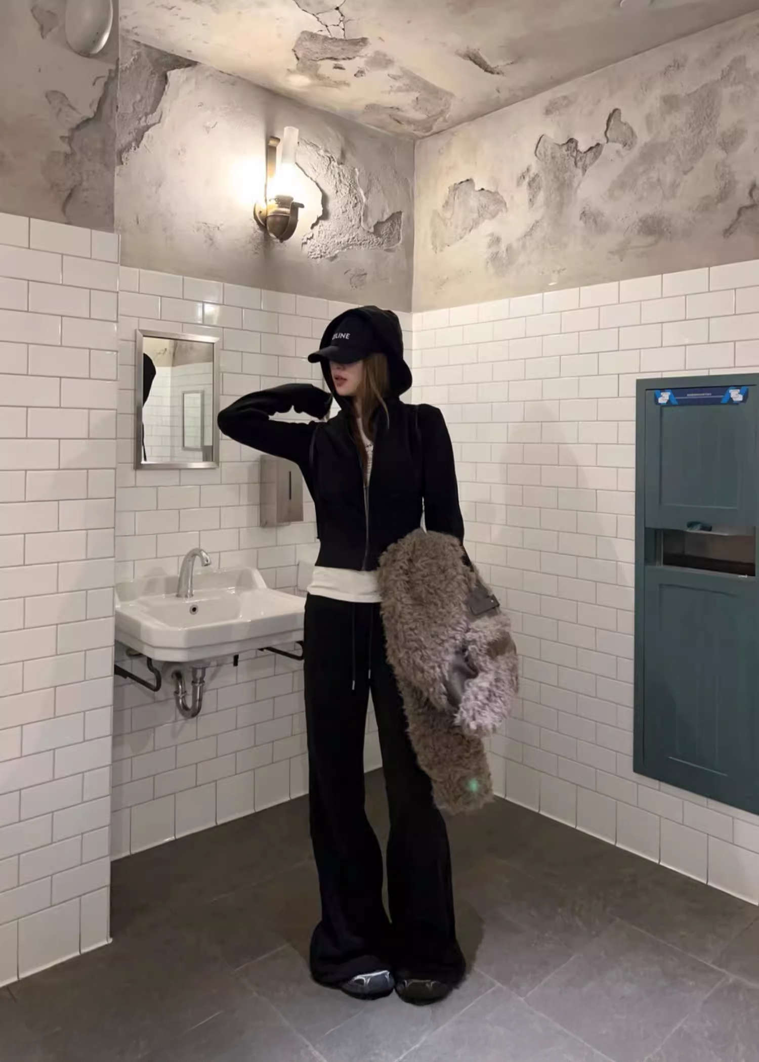 Fleece Hoodie Set up フリース フーディ セットアップ