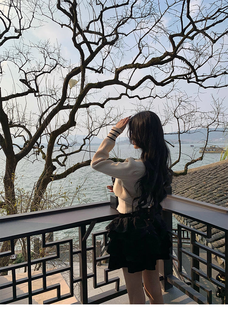 ribbon knit リボンニット