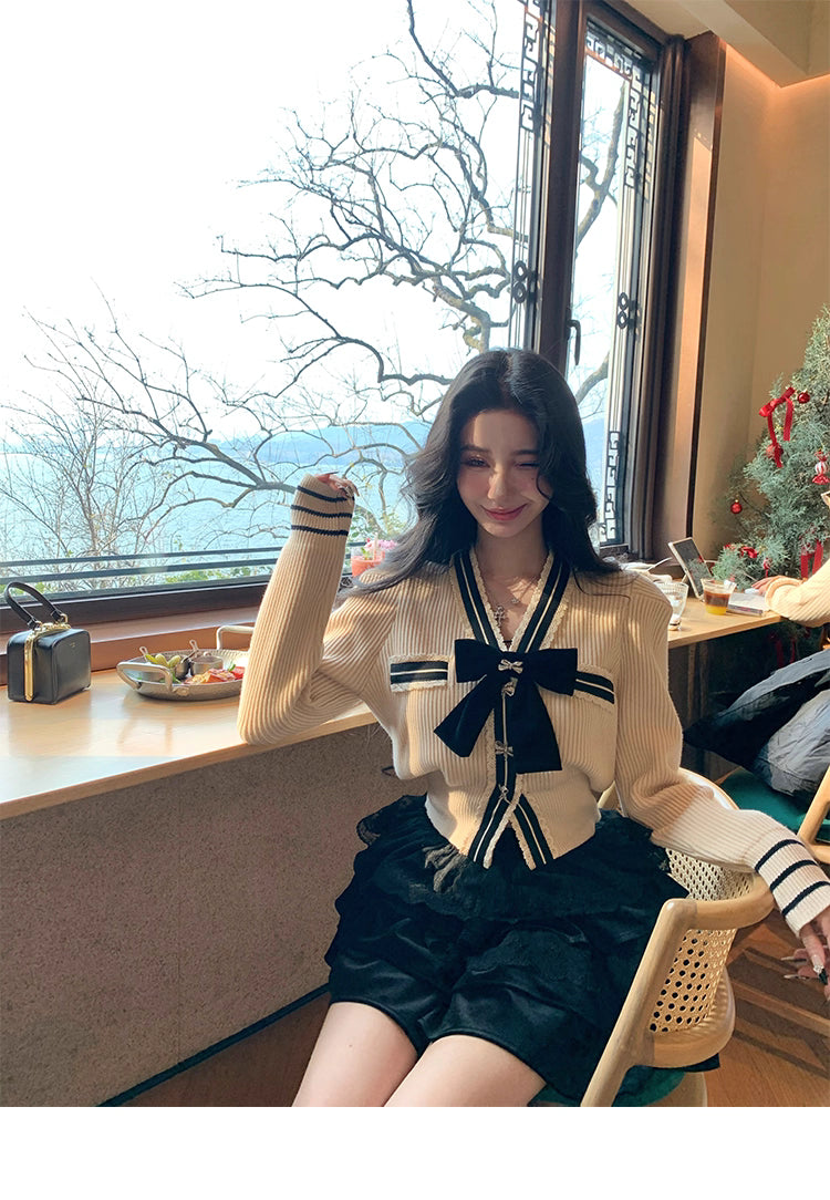 ribbon knit リボンニット