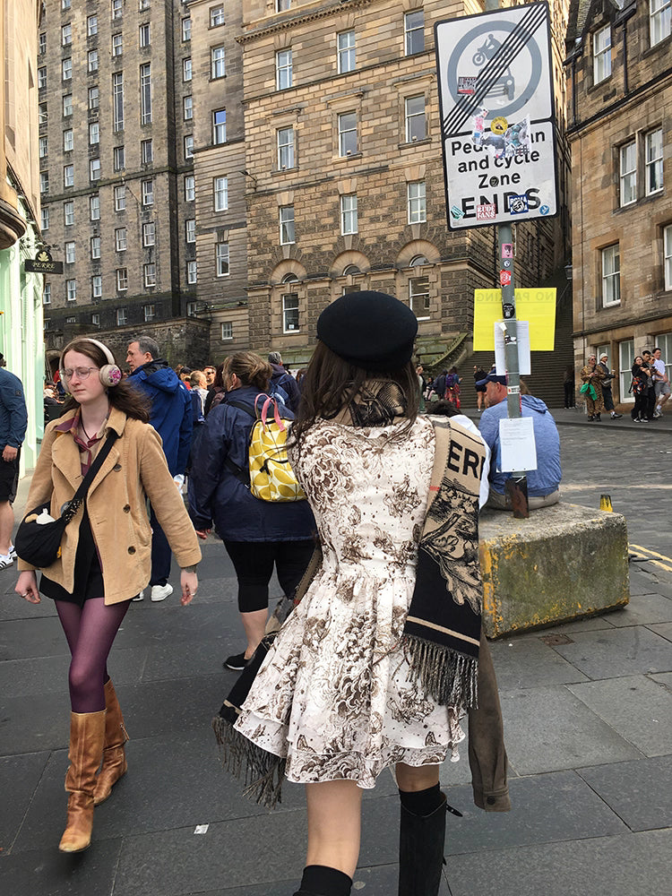 Patterned Mini Dress パターン ミニドレス