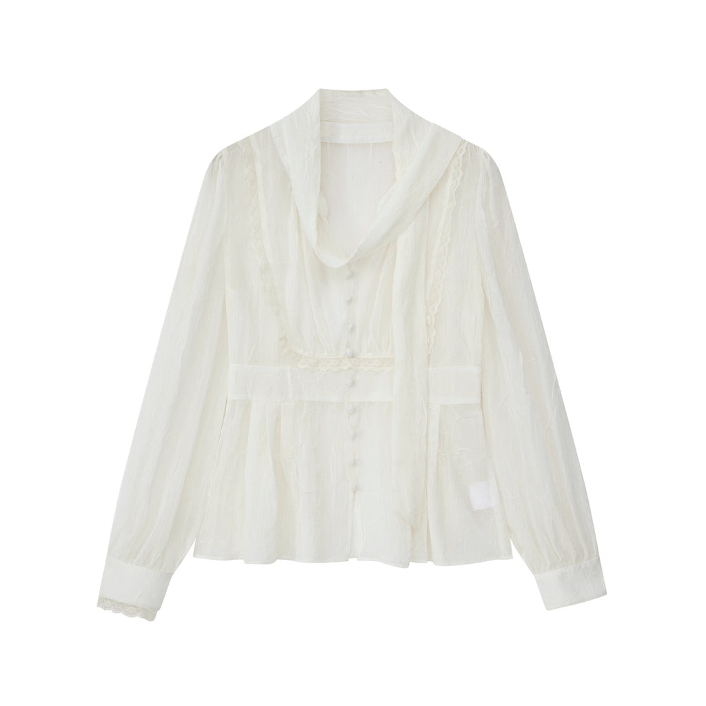 Sheer Lace blouse シアー レース ブラウス