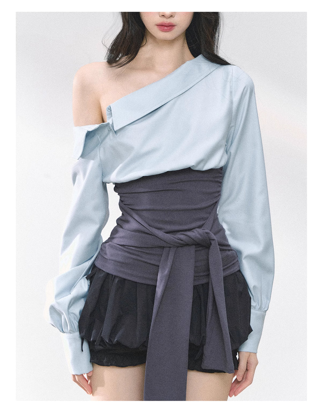 Waist knit & shirt ウエストニット＆シャツ