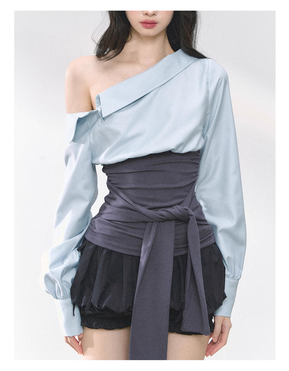 Waist knit & shirt ウエストニット＆シャツ