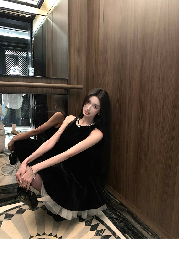 Velvet Ribbon Dress べルベット リボン ドレス