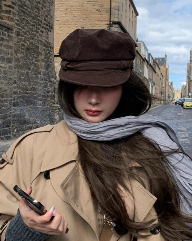 Suede belt cap スエードベルトキャップ