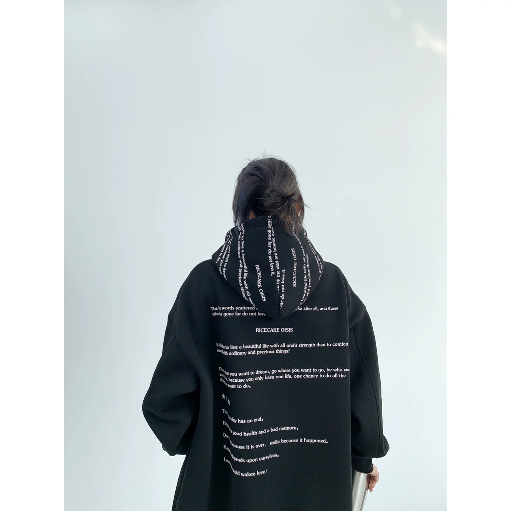 Font hoodie sweat フォント フーディー スウェット